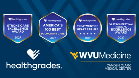 WVU Medicine Camden Clark recognized in 2027 Healthgrades specialty care ratings